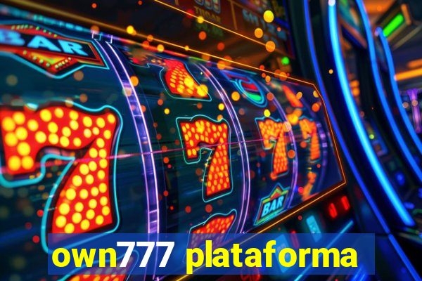 own777 plataforma